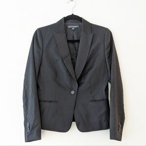 Brooks Brothers womens Milano Fit one button black blazer size 6